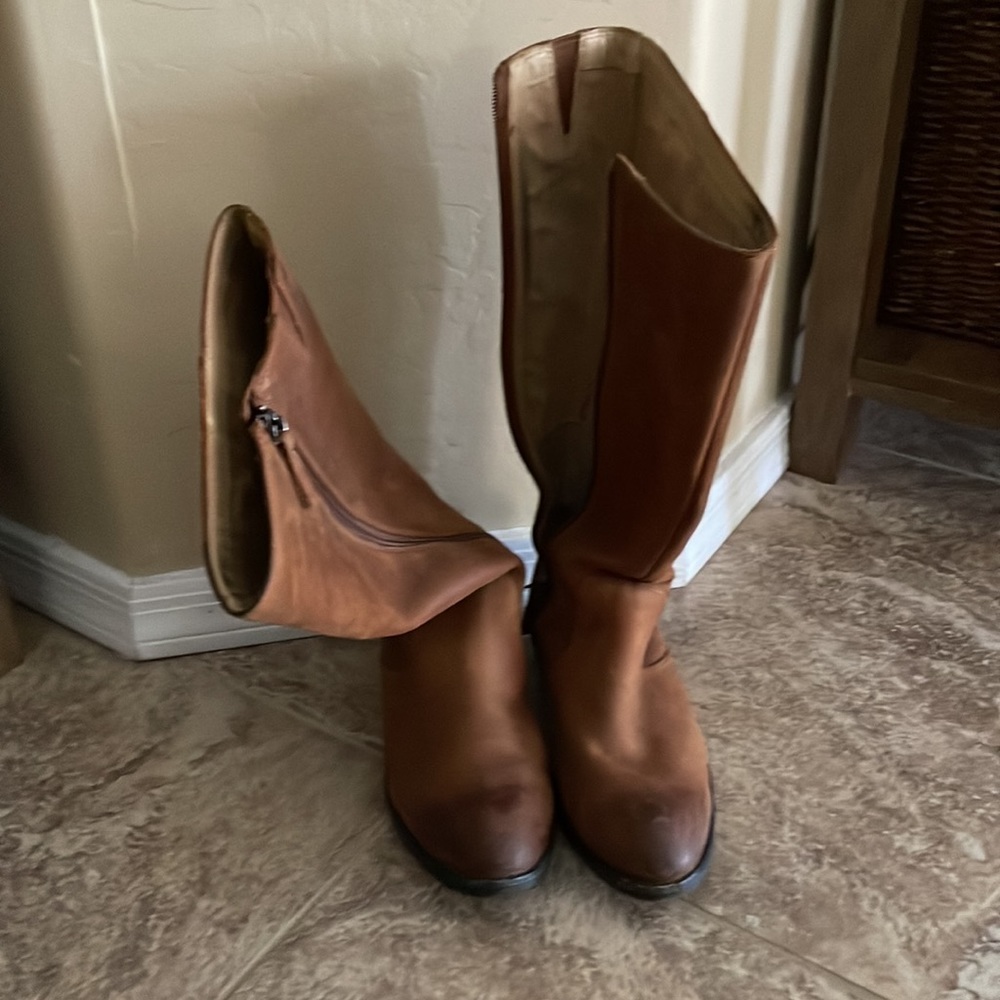 Sebago Leather Riding Boots - Picture 6 of 8